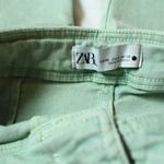 ZARA Light Green Trousers Photo 3
