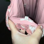 For Love & Lemons  Raya Pink Velvet Rosette Rose‎ Floral Maxi Dress Size M Photo 9