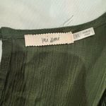 Miami Green Floral Embroidered Top Photo 1