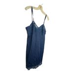 Vintage JC‎ Penney Gaymode Nylon Navy Full Slip Blue Photo 3