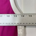 Golfino Women’s Sleeveless Polo Golf Shirt Pink White Floral Trim EUC Size M Size M Photo 1