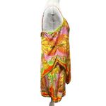 Farm Rio Tropical Print Scarf Drape Slip Dress/Tunic/Swim Coverup Size XS Photo 2