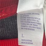 Stars Above Red Buffalo Plaid Thermal Pajama Set New L Photo 2