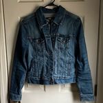 Harley Davidson Women's Blue Denim Jacket Photo 0