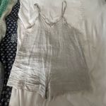 Linen Romper Size M Photo 0