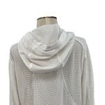 Lululemon Mesh on Mesh Jacket Zip Up Hooded White Size 10 Photo 8