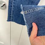 RE/DONE Size 25 Blue Stretch High Rise Ankle Crop Jeans Photo 3
