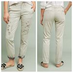 Anthropologie NWT Chino by Relaxed Patched Chino Pants - Size 25 Photo 1