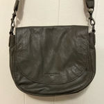 Liebeskind Rare Vintage Gray Soft Leather  Zip Crossbody Handbag Bag Photo 0