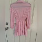 Maje  Rubin Smocked Blouson Dress Size Small (1) Photo 7