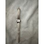 Relic ‎ Women's Silver Tone Watch with White Genuine Leather Band ZB34223 Photo 5