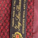 Fleurette • Loro Piana wool & cashmere coat double breasted car rust red maroon Size 14 Photo 1
