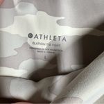 Athleta  Light Grey Camo Print Elation‎ 7/8 Leggings Photo 3