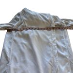 Lululemon  blissed out wrap hooded‎ jacket in white gray cross hood Small 6 Photo 12