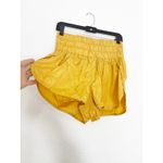 Free People  Movement The Way Home Shorts Size Large High Waisted Active Gold Photo 9