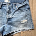 Madewell  Relaxed Denim Distressed Jean Shorts Photo 2