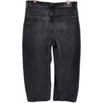 Free People  We The Free Deep Trance Dropped Boyfriend Barrel Jeans Black Size 30 Photo 4