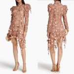 Zimmermann NWOT  Celestial Zodiac Mini Lipstick Star Pink Dress Size OP/ XXS Photo 2