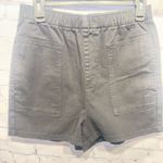 O'Neill  Sonnet High Waist Denim Pull-On Shorts Medium Black NWOT Photo 4