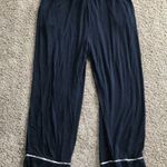 Tommy Hilfiger women’s size medium blue cropped lounge pajama pants Photo 5