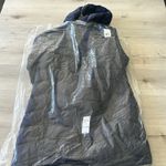 Charter Club  Packable 3/4 Length Puffer Hooded Jacket Marine L NWT Photo 5