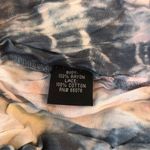 Raviya Swim Cover Up Dress Mini Crochet Trim Sleeveless Tie Dye Colorful S Pink Photo 4