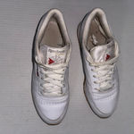 Reebok ‎ Classics Womens 8.5 White Leather Lace Up Sneakers Athletic Shoes Photo 2