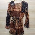 Cecico {S} Francesca's  Patchwork Shorts Romper Photo 1