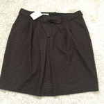 Talbots New bow front belted mini skirt, size 16 NWT Photo 0