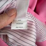 CeCe  Pink Double Breasted Blazer Sz 16W Preppy Office Barbiecore Vibrant Trendy Photo 9
