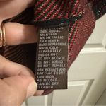 J. McLaughlin Plaid Pencil Mini Skirt Women’s size Medium Black Red Green Gold Photo 5