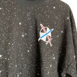 Disney Rise of Skywalker Spirit Jersey Womens Medium Black Longsleeve Graphic Photo 5