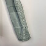 Sundance Everyday Compliments Thermal Knit Crochet Cowl Top Long Sleeve Shirt L Green Size undefined Photo 3