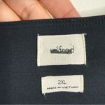 Aritzia NWOT Wilfred Lune Black Wrap Side Tie Mini Dress 2XL Double-Layer Body Photo 4