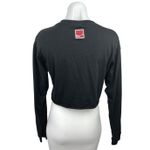 Coca-Cola  Black White Red 5 Cents Tee T-Shirt Sweatshirt Long Sleeve Crop Top M Photo 4