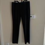 Banana Republic  Martin fit vtg Y2K dark gray pin striped wide trousers pants 10​ Photo 1