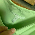 Leith  Mint Green Spaghetti Strap Peplum Cami Photo 2