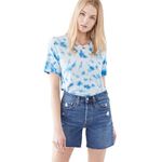 AMO Scoop Neck Tee Slub Jersey Photo 2