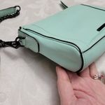 Rebecca Minkoff Mint Leather & Chain Crossbody * Flawed * Photo 12