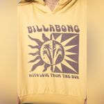 Billabong  Yellow Oversized Graphic Hoodie Photo 2