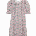 The Vampire’s Wife Girl Dress in Liberty Clementina Floral Print – UK 6 / US 2 Green Size undefined Photo 0