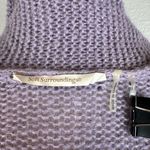 Soft Surroundings  Telluride Topper Long Cardigan Size Large Purple Wool Mohair Photo 5
