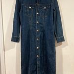 Steve Madden NWT Women’s Denim Maxi Dress Denim Jacket XL Photo 2