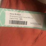 Nine Britton  stitch fix top it’s like a coral orange color size XXL NWT Photo 4