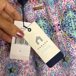 Cabana life upf 50+ floral off the shoulder geometric beach boat dress size L Blue Size L Photo 10