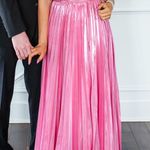 prom dress stacees metallic pink Size 2 Photo 0
