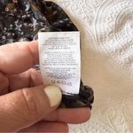 CAbi Floret Blouse Sheer Floral Top Multicolor Button Down Shirt SMALL prairie Photo 7