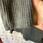 Soft Surroundings  Gray Cowl Neck Knit  Hoodie with Pockets Size Small Photo 9