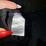 Juicy Couture  Black Velour Track Pants Rhinestone Logo Size S Y2K Hi Rise Waist Photo 10