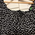 Princess Polly  Marion Mini Dress US Size 4 Black and White Ditsy Floral Print Photo 1